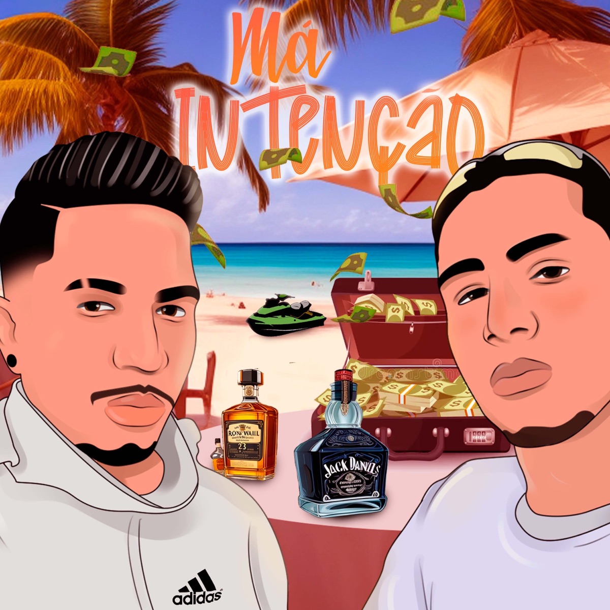 Má Intenção - Single by Mc Nem da Oeste & Ithalo Lozer album cover