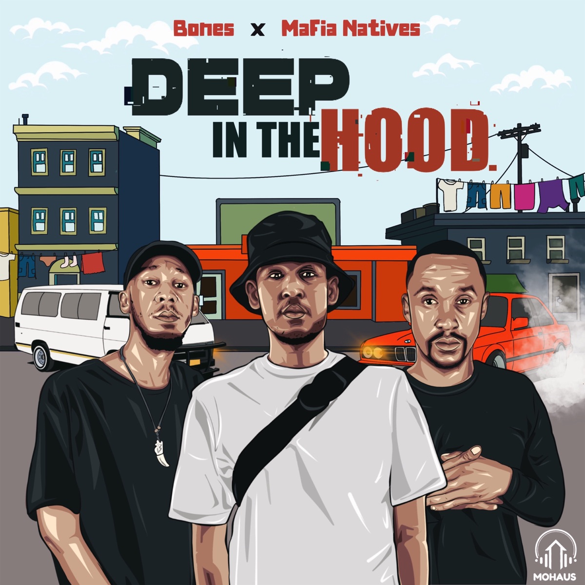 Deep In the Hood - Single by Bones & Mafia Natives album cover