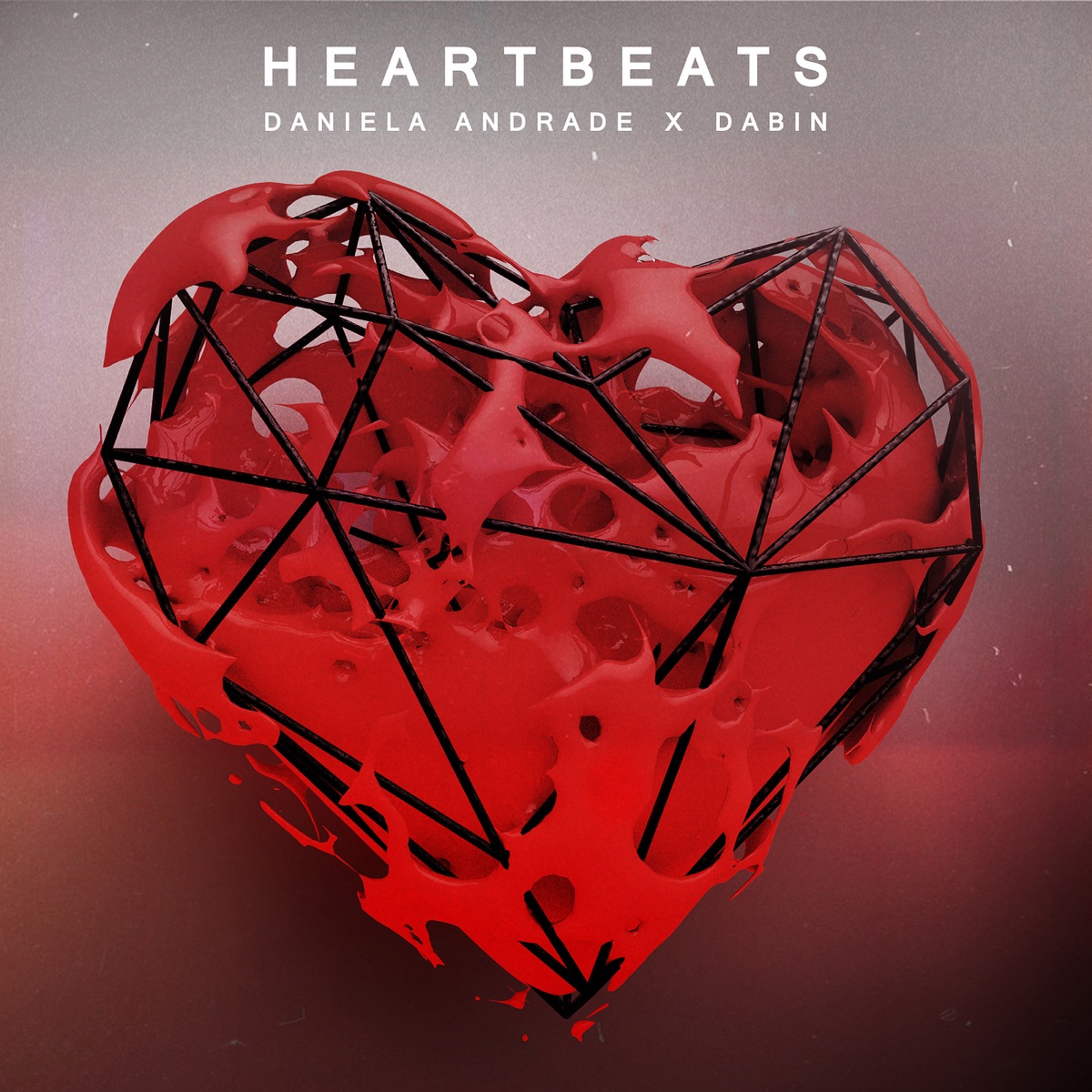Heartbeats - Single by Daniela Andrade & Dabin album cover
