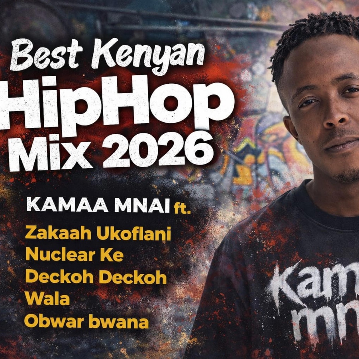 Latest KAMAA MNAI hiphop KENYAN mix 2026 (feat. DECKOH DECKOH, NUCLEAR KE, ZAKAAH UKOFLANI, WALA & OBWAR BWANA) by KAMAA MNAI album cover