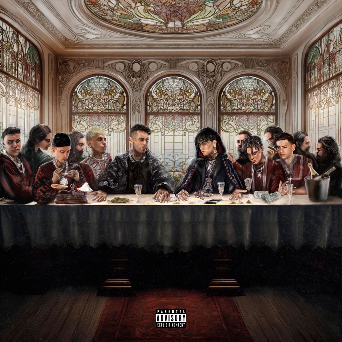 Ahora es Religión by Bardero$, Homer el Mero Mero & C.R.O album cover