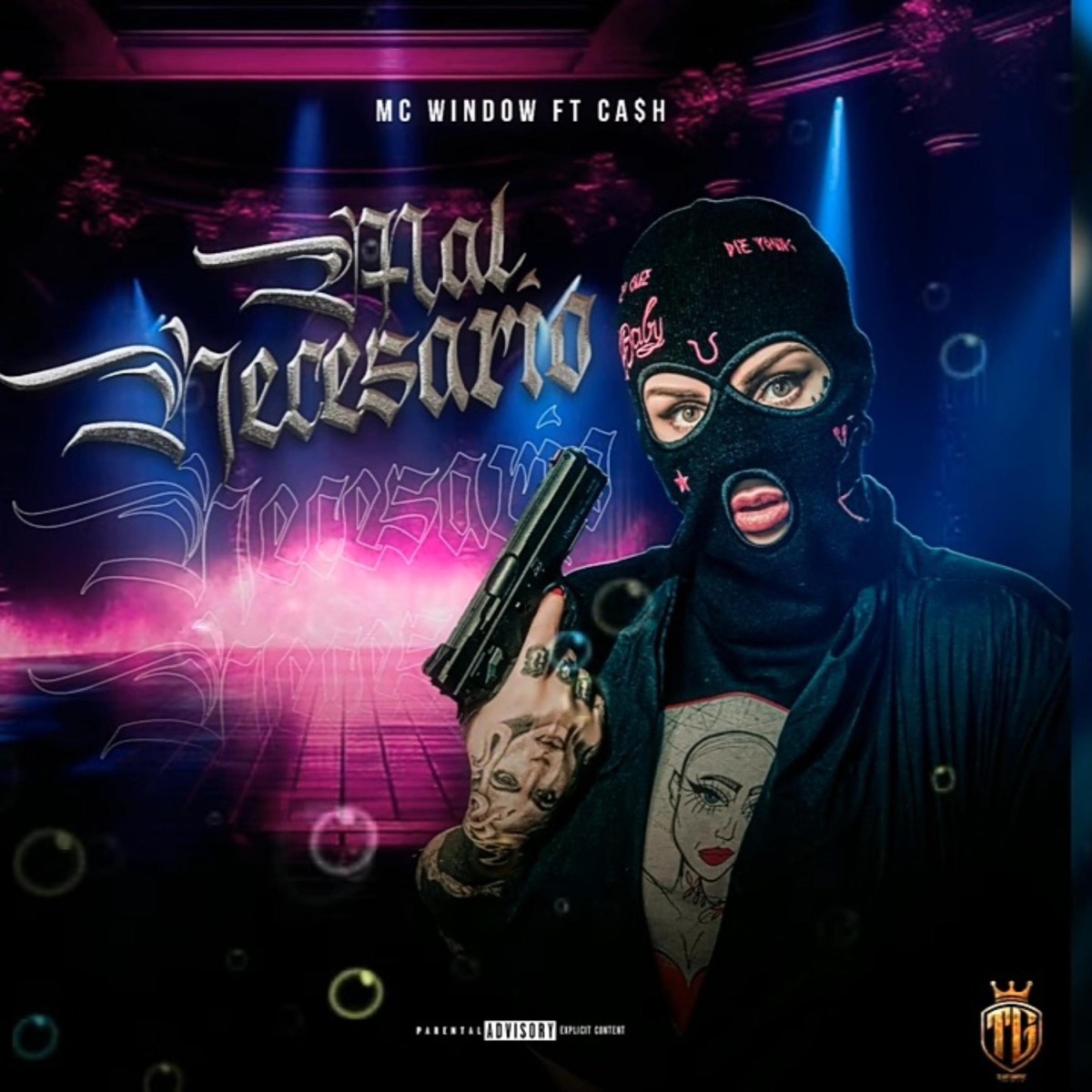 Mal Necesario (feat. El Ca$h) - Single by Mc Window album cover