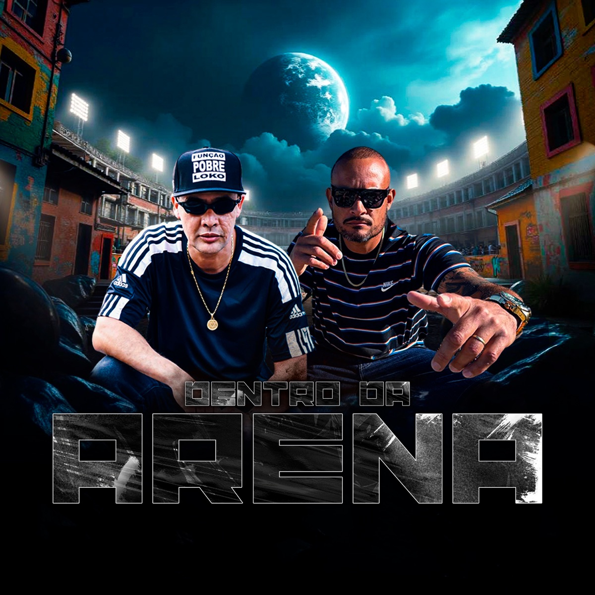 Dentro da Arena - Single by Jansen e Renata, Fernando Luz & Alerta vermelho album cover
