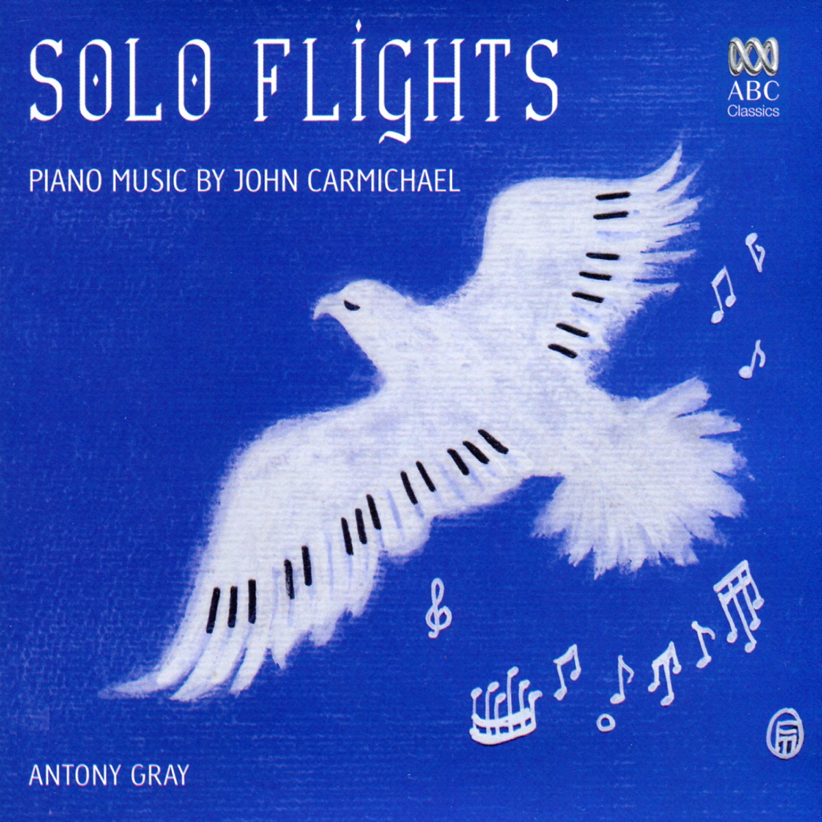 Solo Flights: Piano Music by John Carmichael by Antony Gray album cover