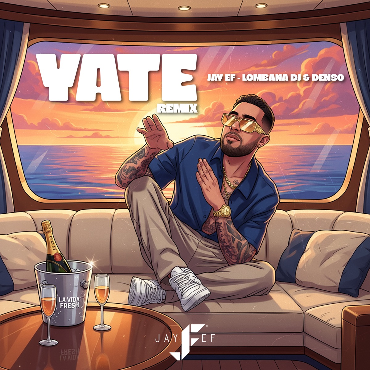 Yate (Remix) - Single by JAY EF & Lombana Dj album cover