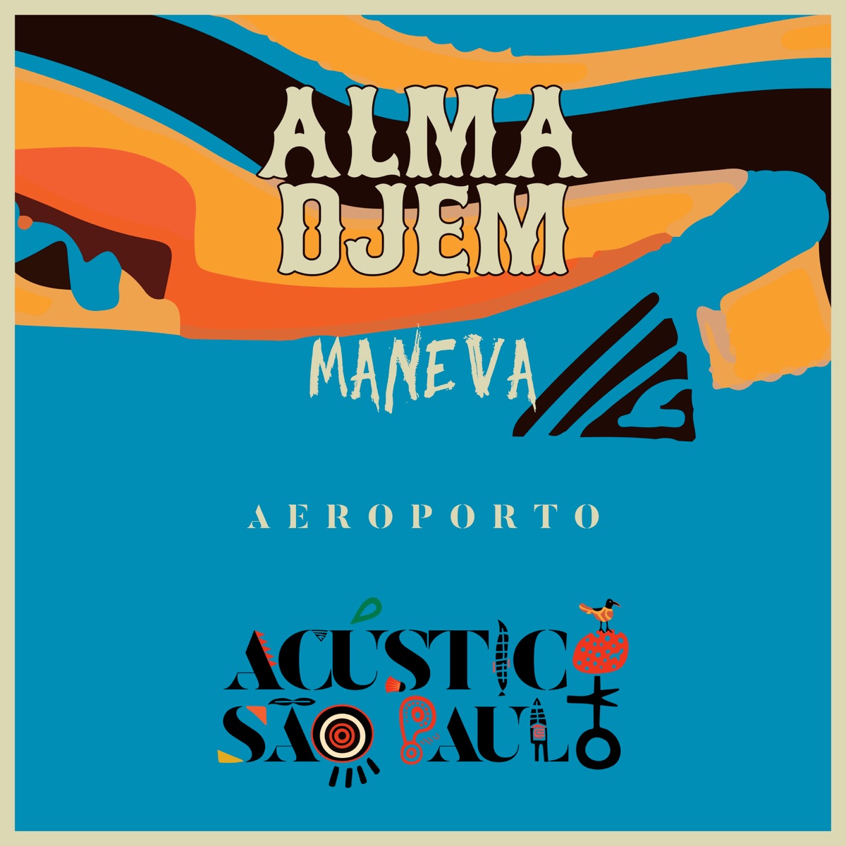 Aeroporto (Acústico) - Single by Alma Djem & Maneva album cover