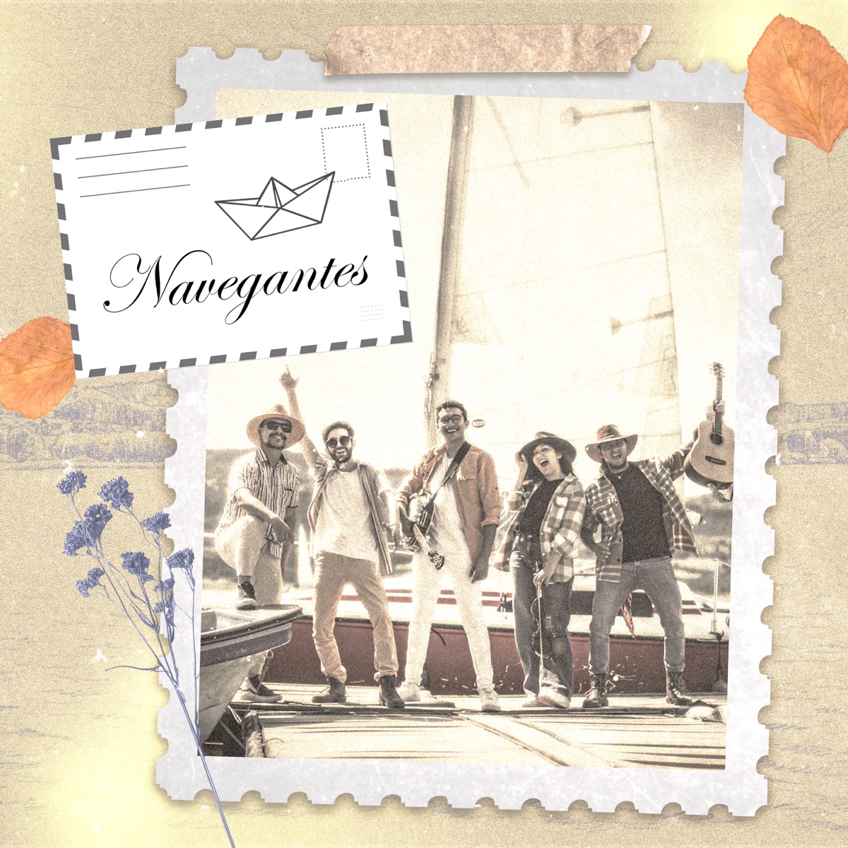 Navegantes - Single by Juan Aponte & Papel Maché album cover