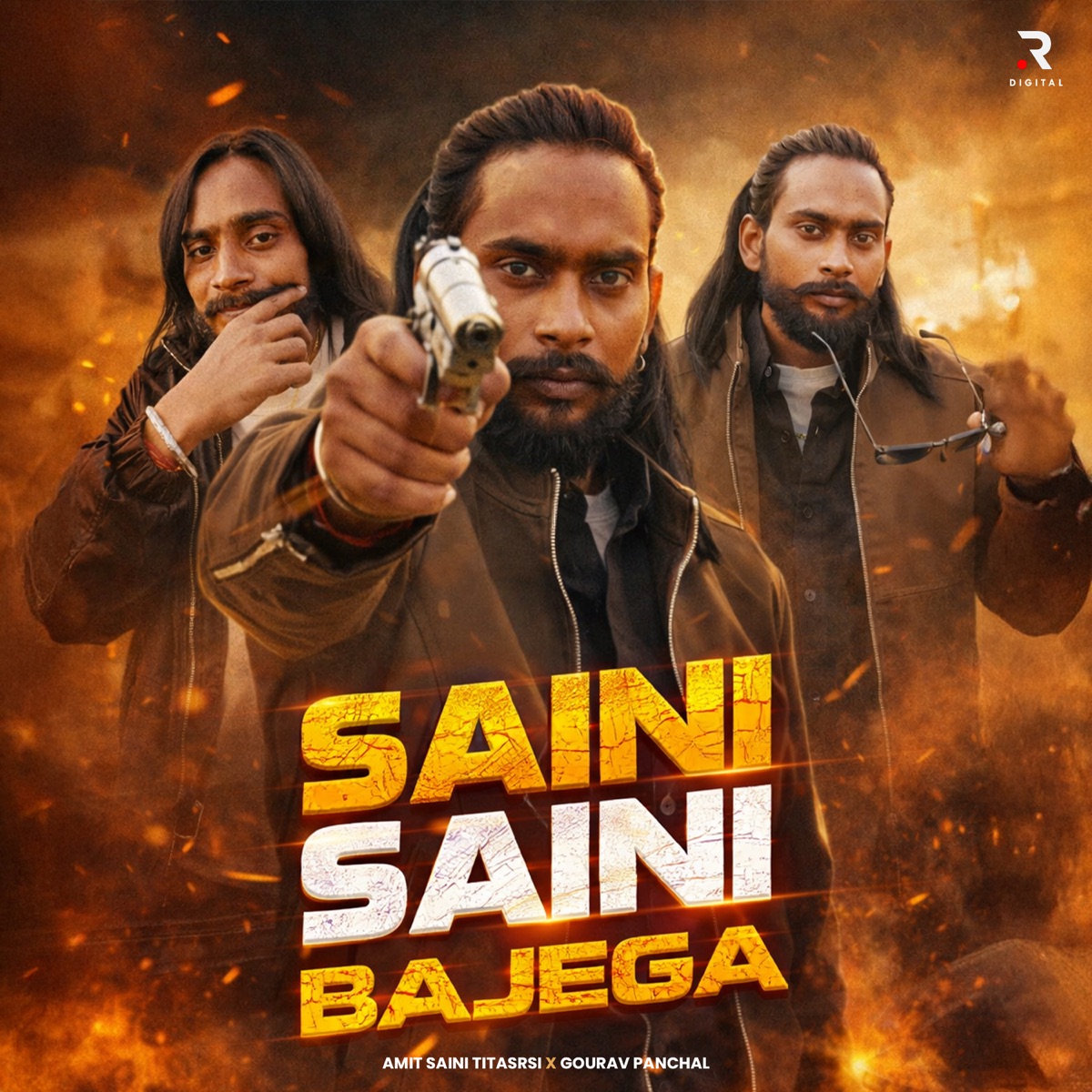 Saini Saini Bajega - Single by Amit Saini Titarsi & Gourav Panchal album cover