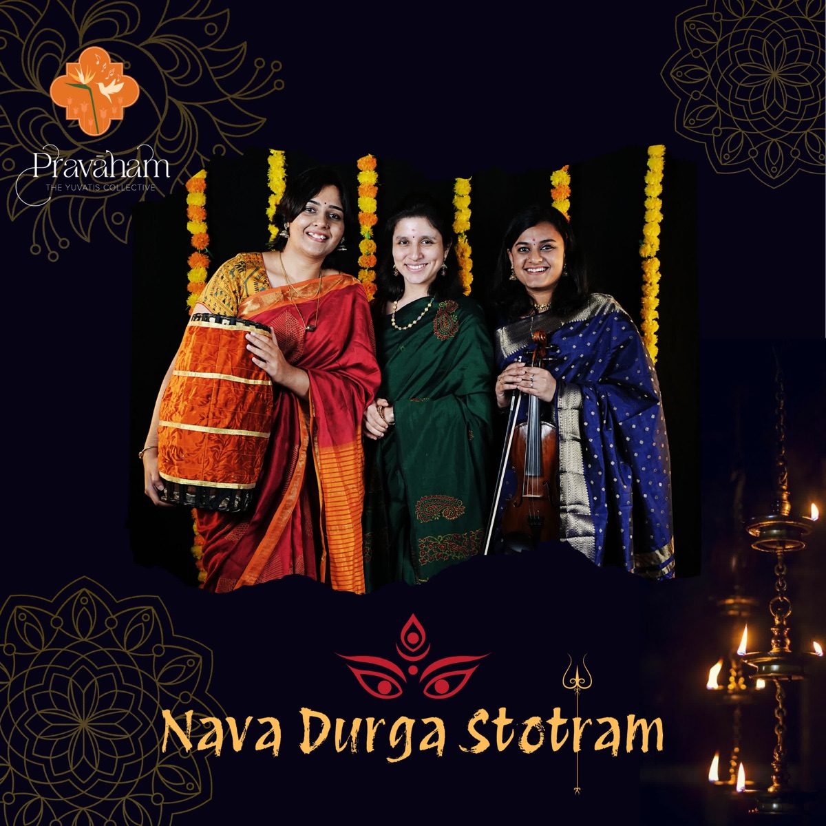 Nava Durga Stotram by Janani Hamsini, Rangappriya Sankaranarayanan & Aswini Srinivasan album cover