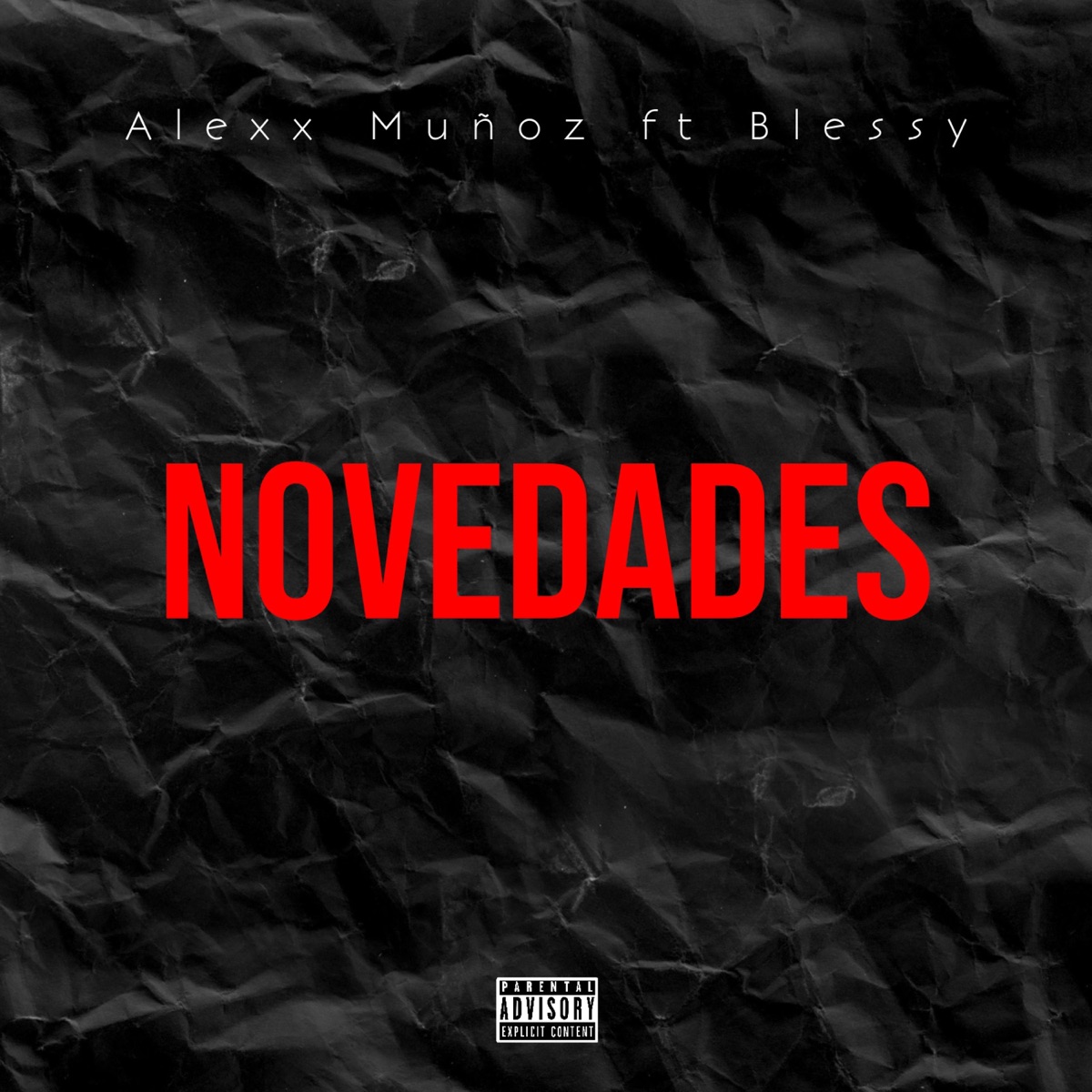 NOVEDADES (feat. Blessy) - Single by Alexx Muñoz album cover
