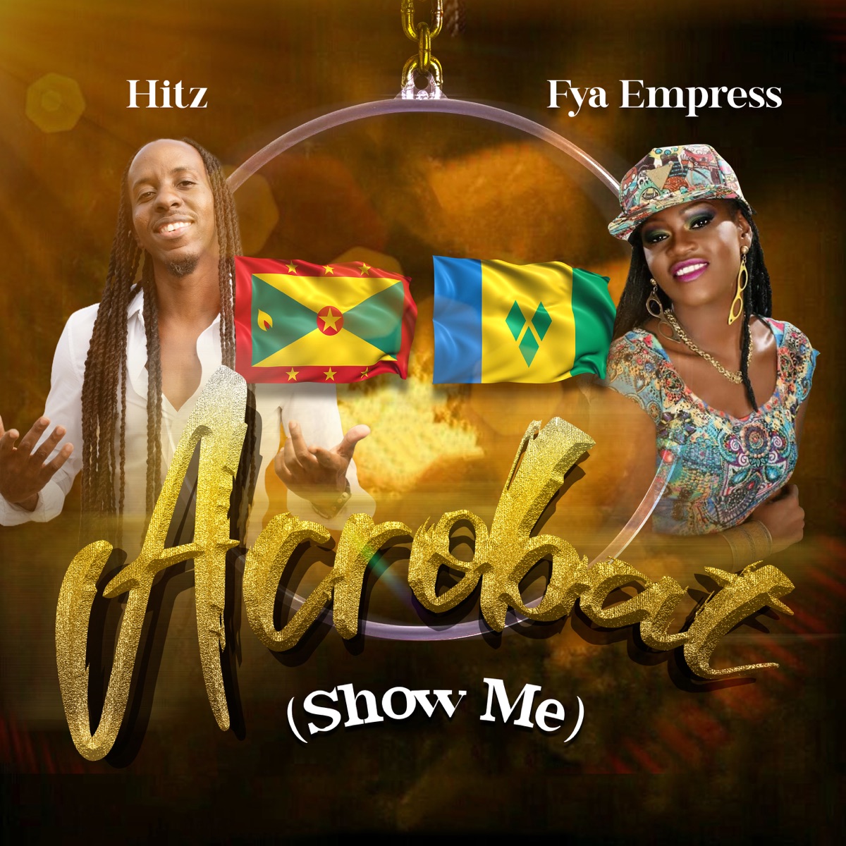Acrobat (Show Me) - Single by Hitz & Fya Empress album cover