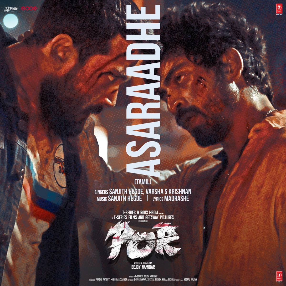 Asaraadhe (From "Por") - Single by Sanjith Hegde, Varsha S Krishnan & Madrashe album cover