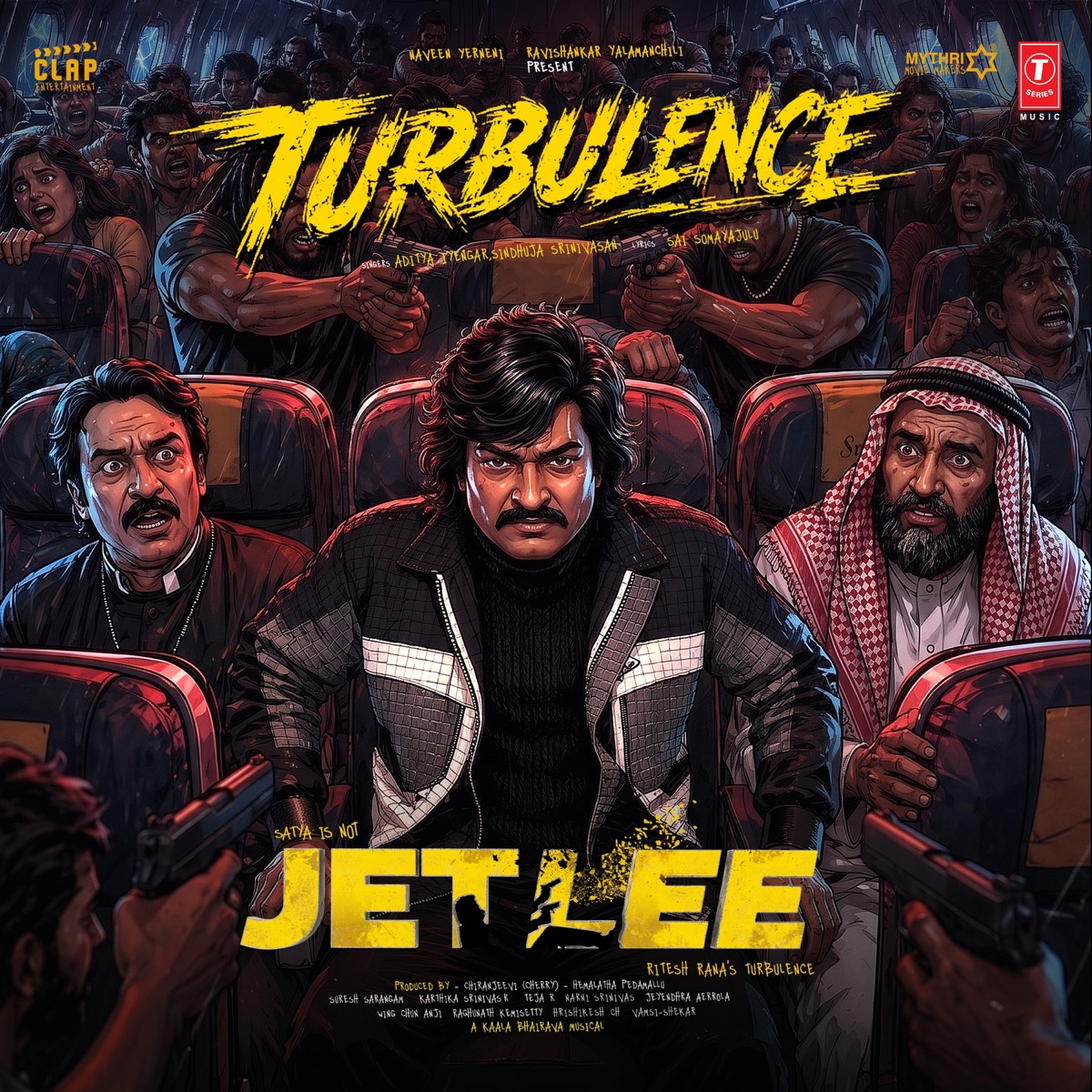 Turbulence (From "Jetlee") - Single by Kaala Bhairava, Aditya Iyengar, Sindhuja Srinivasan & Sai Somayajulu album cover