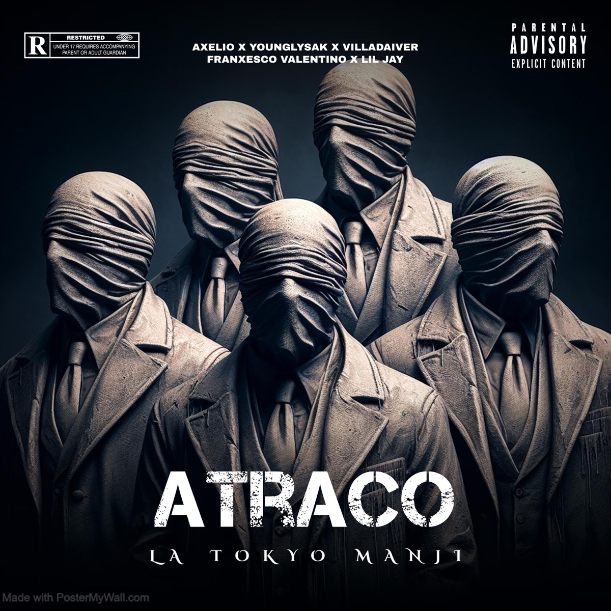 Atraco (feat. Axelio, Villadaiver, Franxesco Valentino & Lil Jay) - Single by Younglysak album cover