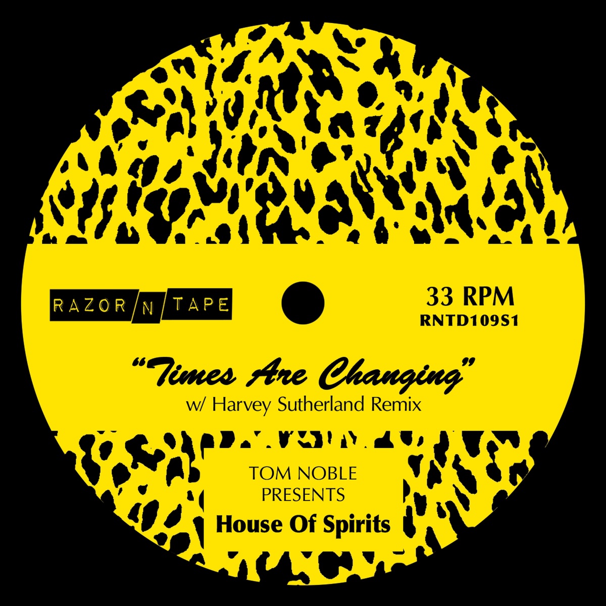 Times Are Changing - Single by Tom Noble album cover