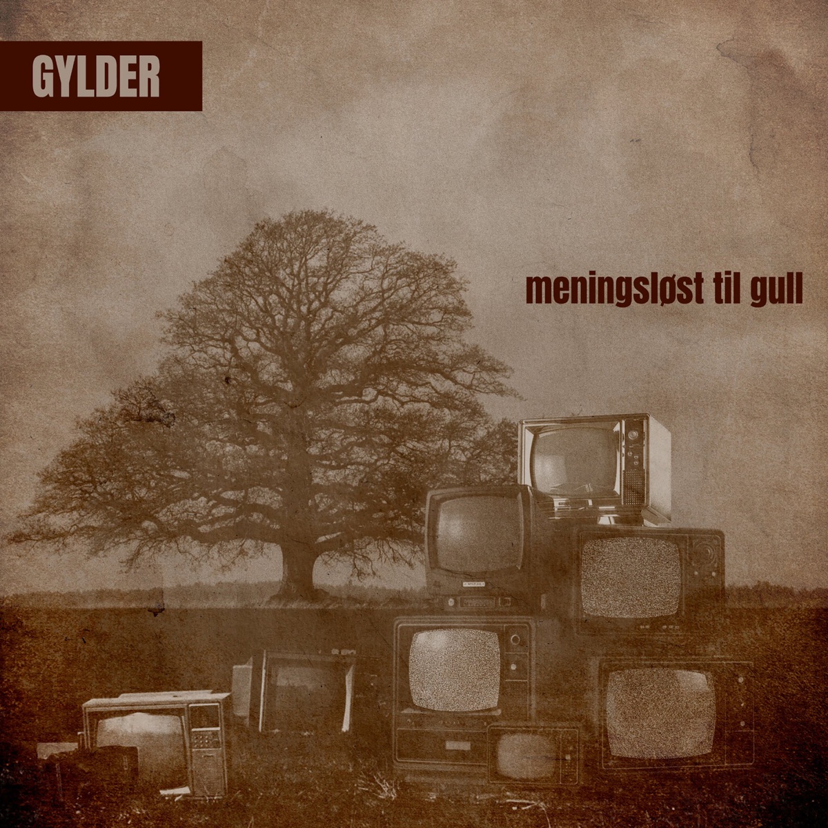 Meningsløst til gull - Single by Gylder album cover