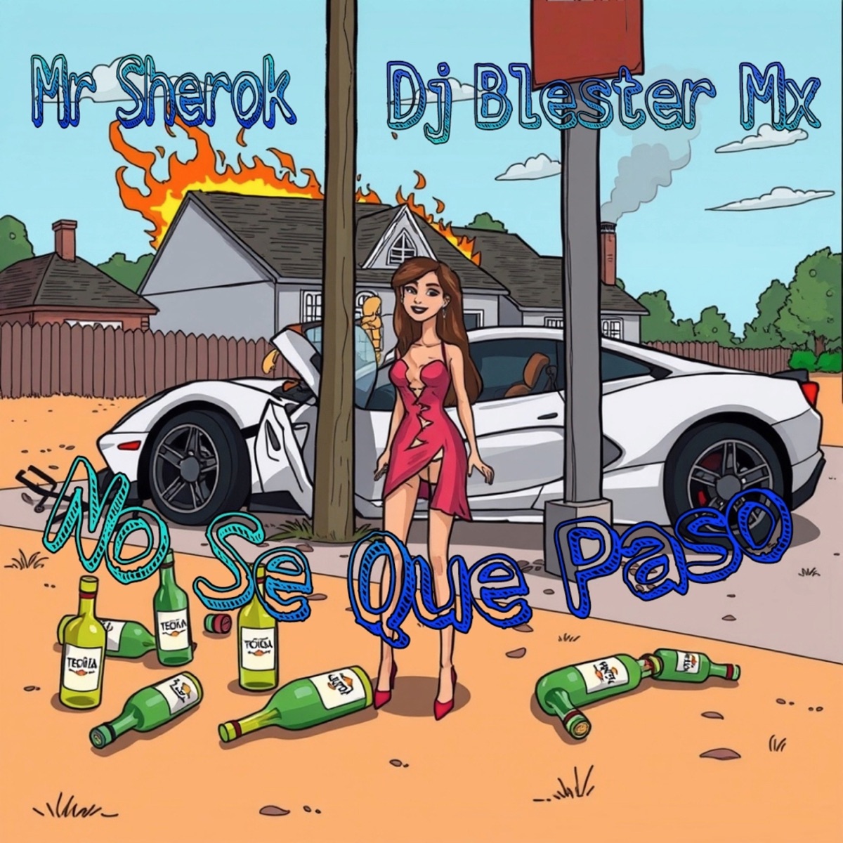No Se Que Paso (feat. Dj Blester Mx) - Single by Mr Sherok album cover