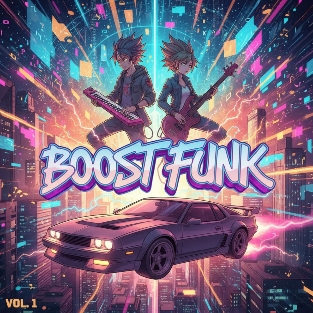 BOOST FUNK, VOL.1 by Valentina Alice album cover