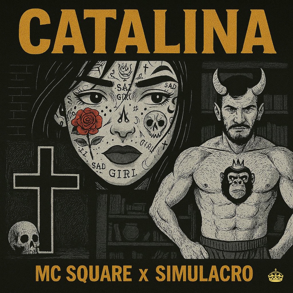 Catalina - Single by MC Square & Simulacro album cover