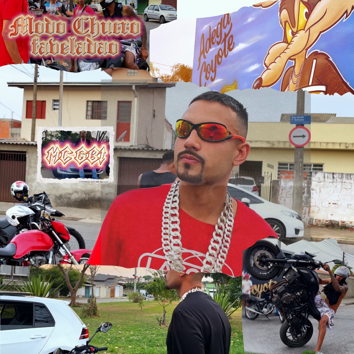 Modo Chucro Faveladão - Single by MC GBI album cover