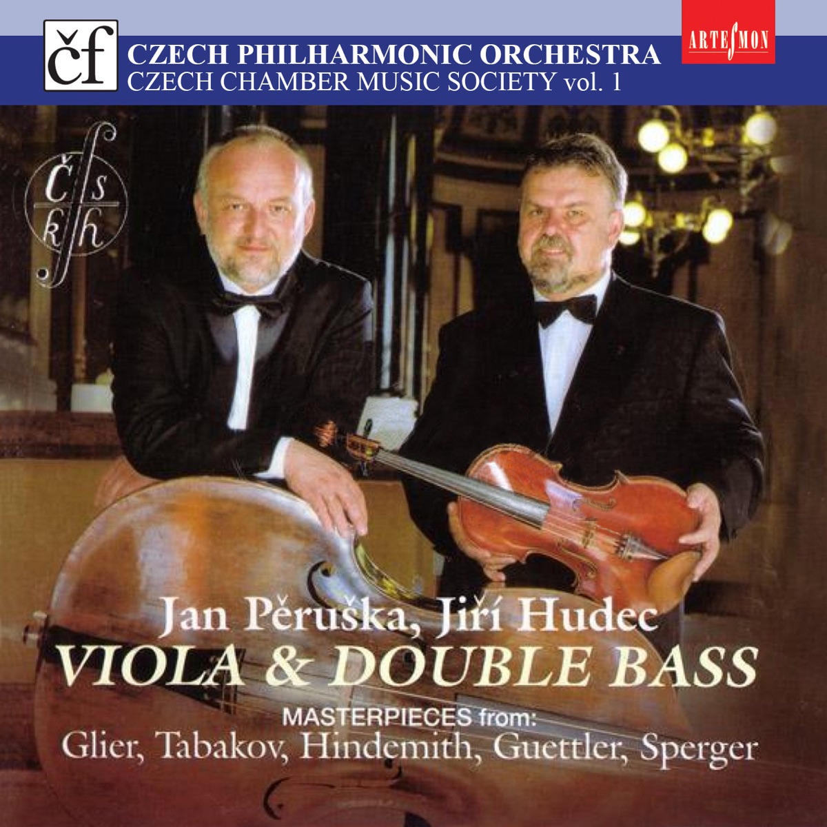 Viola & Double Bass by Jan Peruska & Jiří Hudec album cover