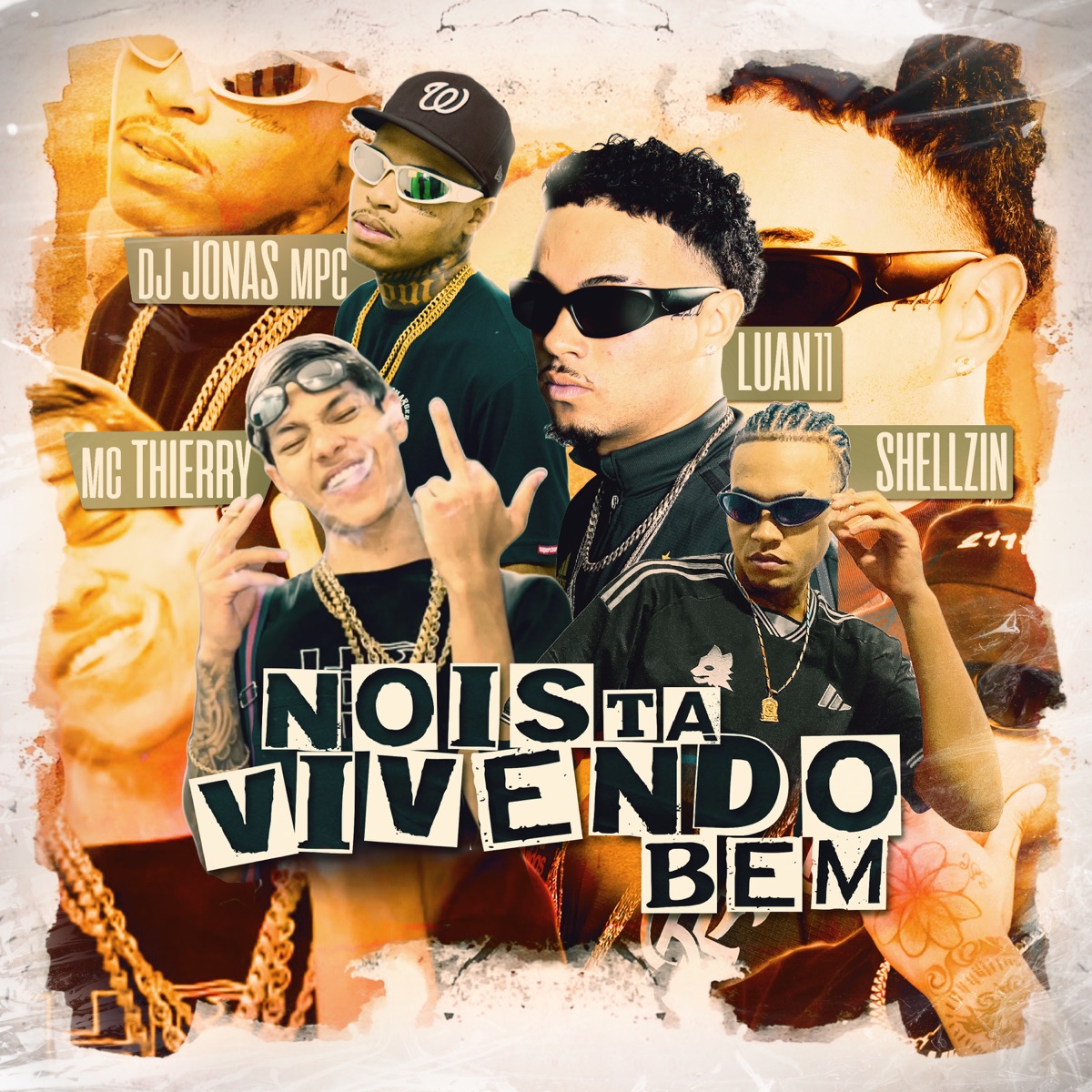 Nois Ta Vivendo Bem (feat. Mc Thierry) - Single by Luan11, Shellzin & dj jonas mpc album cover