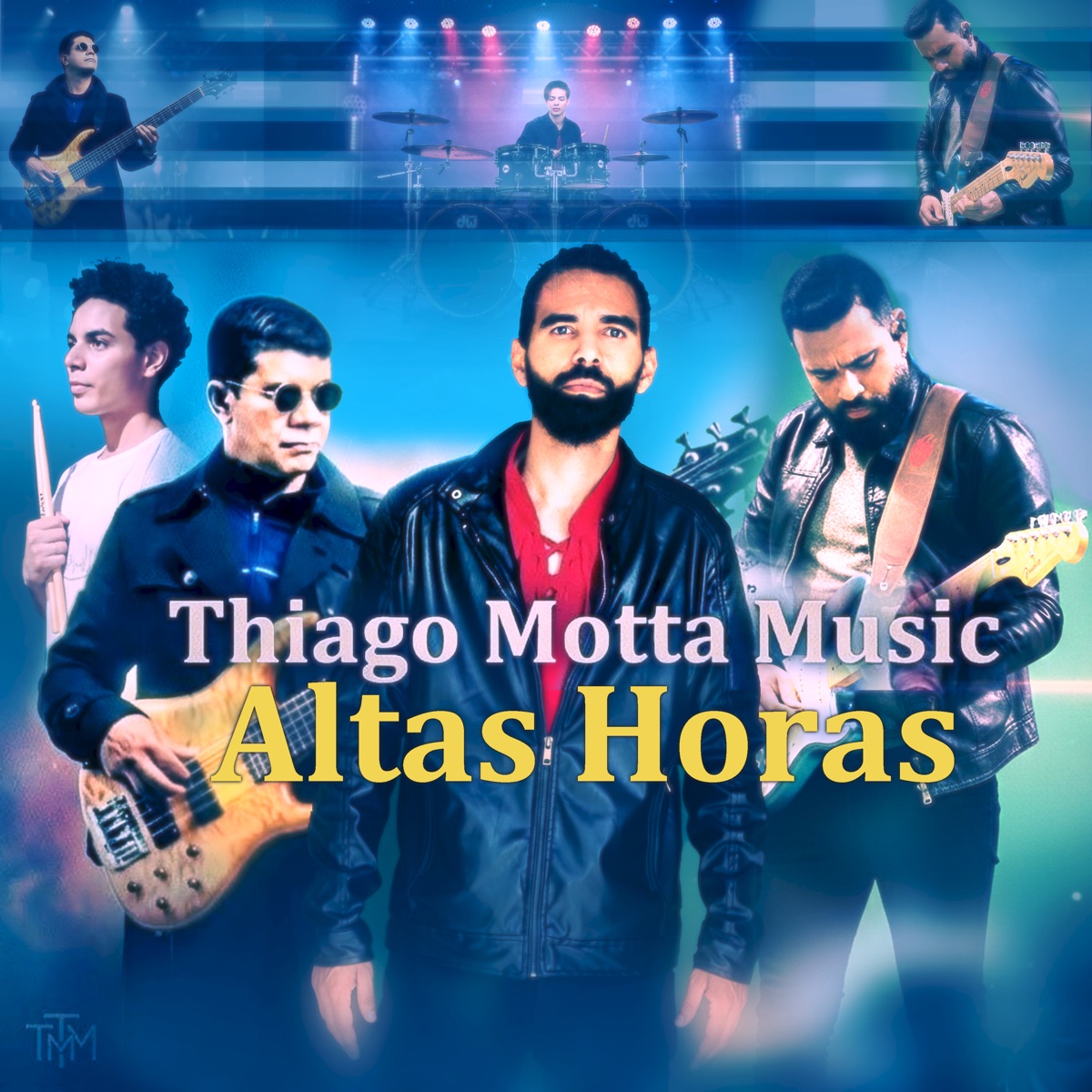 Altas Horas (feat. Tico Dias, Paulo Bartolli & Cezar Motta) [Pop Rock] - Single by Thiago Motta Music album cover