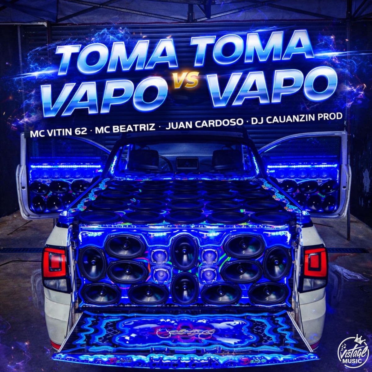 Toma Toma vs Vapo Vapo - Single by Juan Cardoso, Dj cauanzin prod, Mc Vitin 62 & MC BEATRIZ album cover