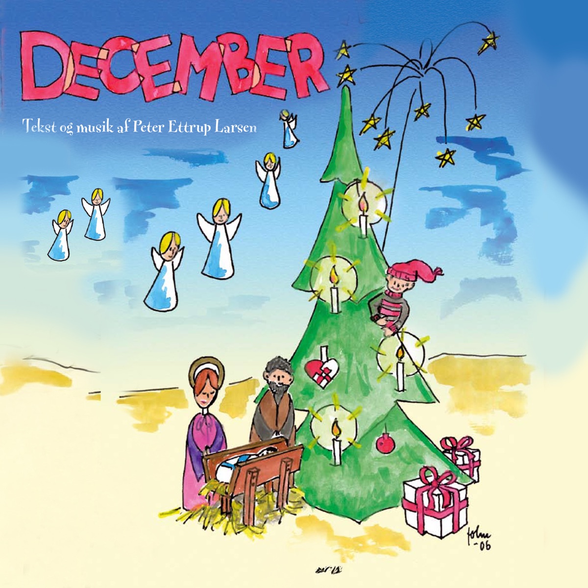 December - EP by Peter Ettrup Larsen & Aarhus Symfoniorkester album cover