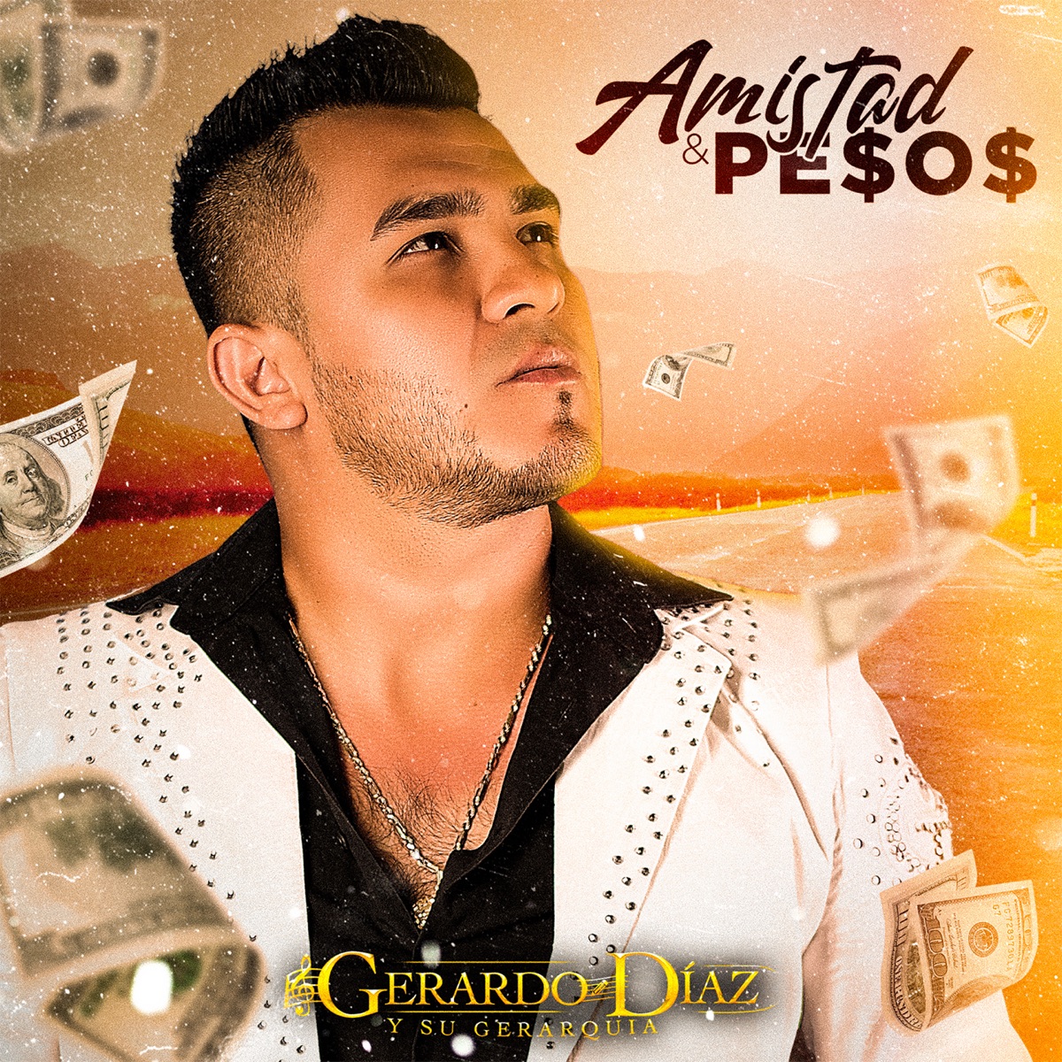 Amistad y Pesos by Gerardo Díaz y su Gerarquia album cover