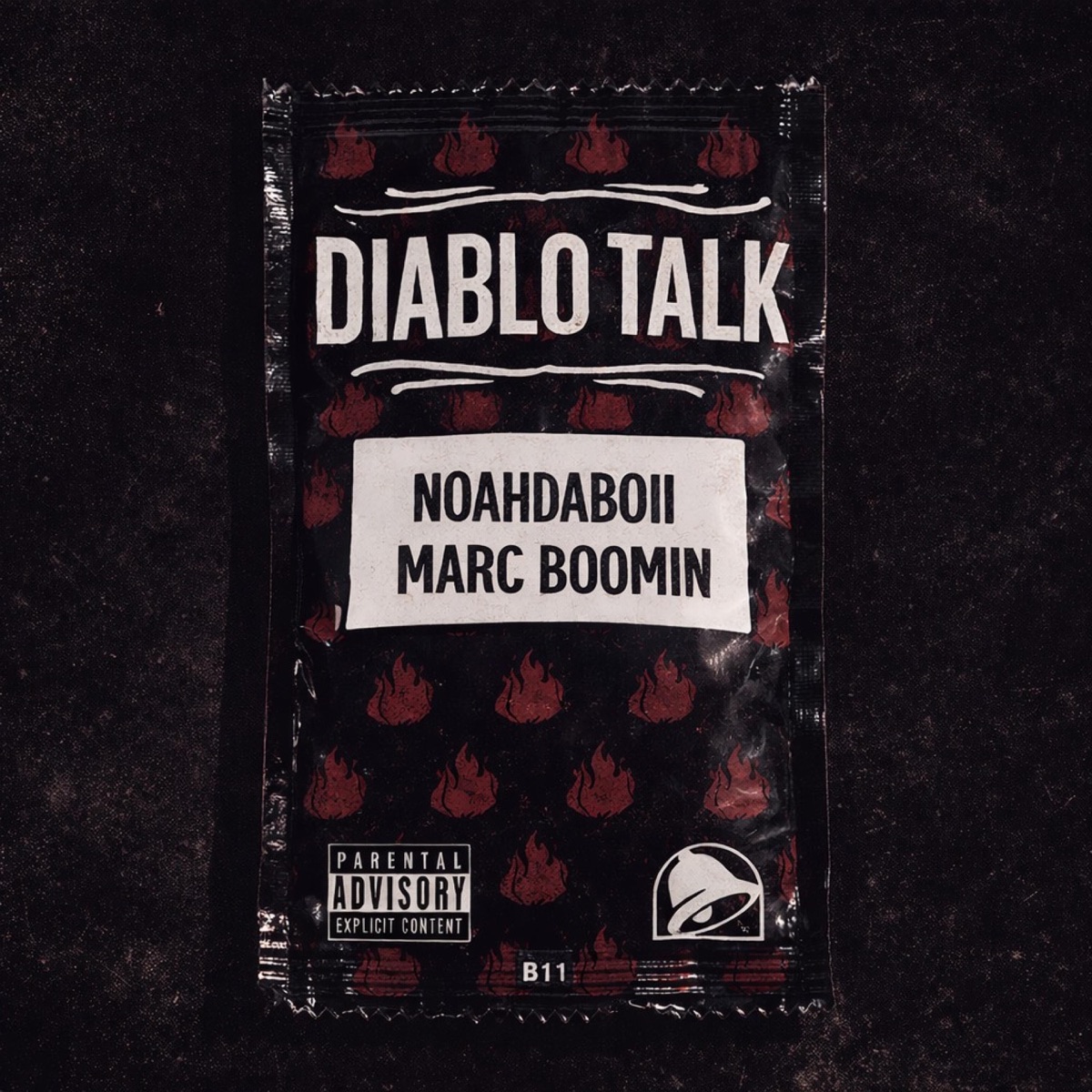 Diablo Talk - Single by NoahDaBoii & Marc Boomin' album cover