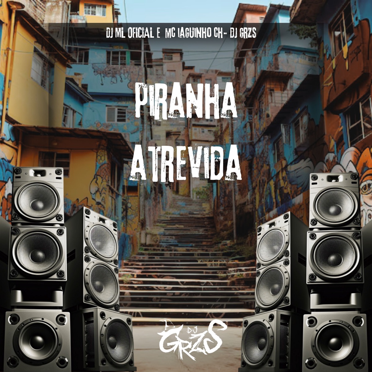 Piranha Atrevida (feat. Magic Productions) - Single by DJ GRZS, Dj ML Oficial & MC Iaguinho CH album cover