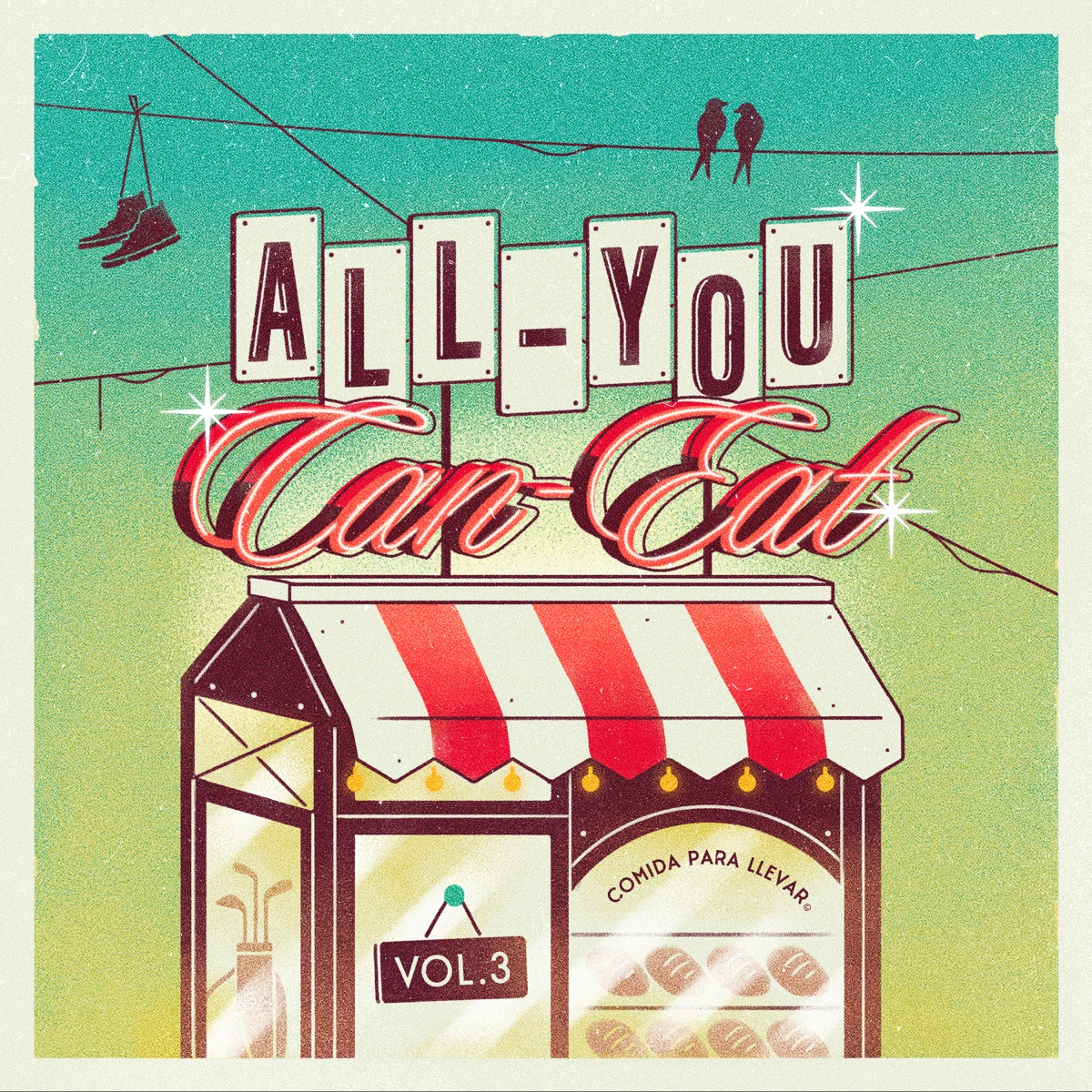 ALL-YOU-CAN-EAT, Vol.3 by Comida Para Llevar album cover