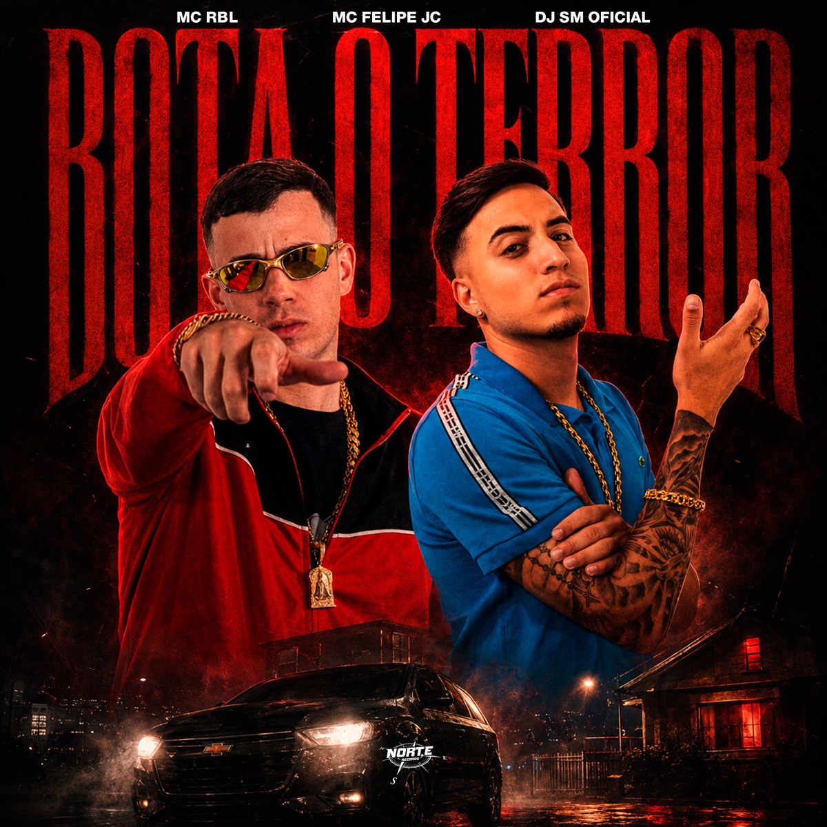 Bota o Terror - Single by Mc Felipe JC & MC RBL album cover