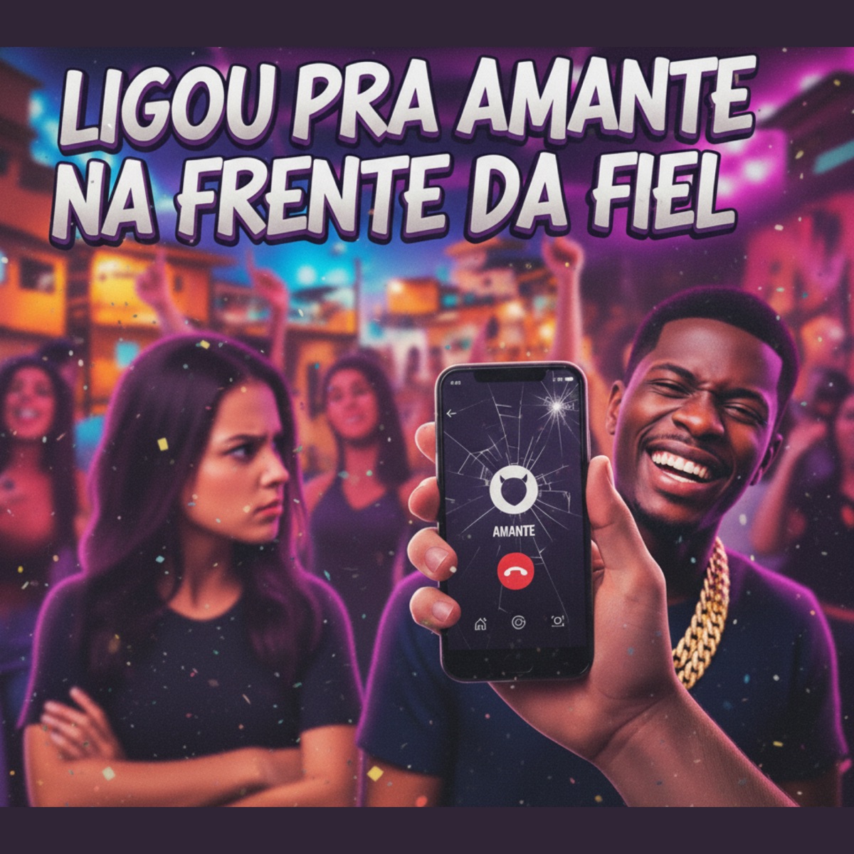 Ligou pra Amante na Frente da Fiel - Single by Figueiredo, MC Lbx & WNT album cover