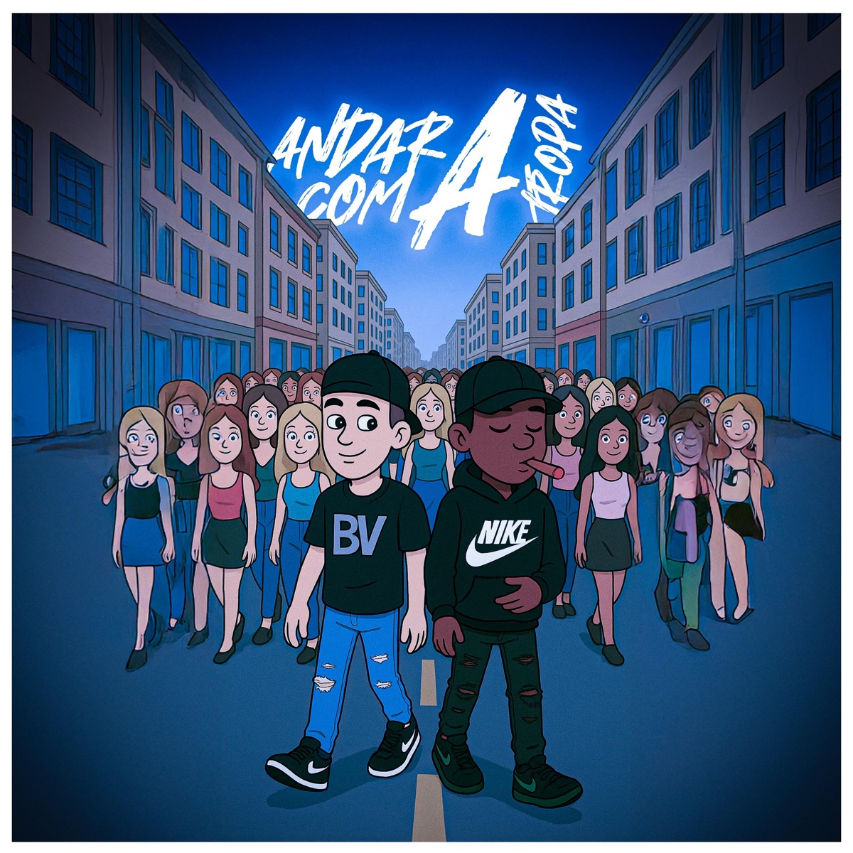 Andar Com a Tropa - Single by MC DL, DJ SM OFICIAL, MC LS & TROPA DA OÁSIS album cover