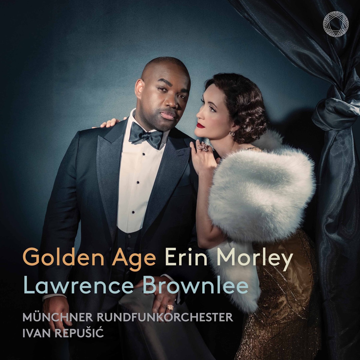 Golden Age by Erin Morley, Lawrence Brownlee, Munich Radio Orchestra & Ivan Repušić album cover
