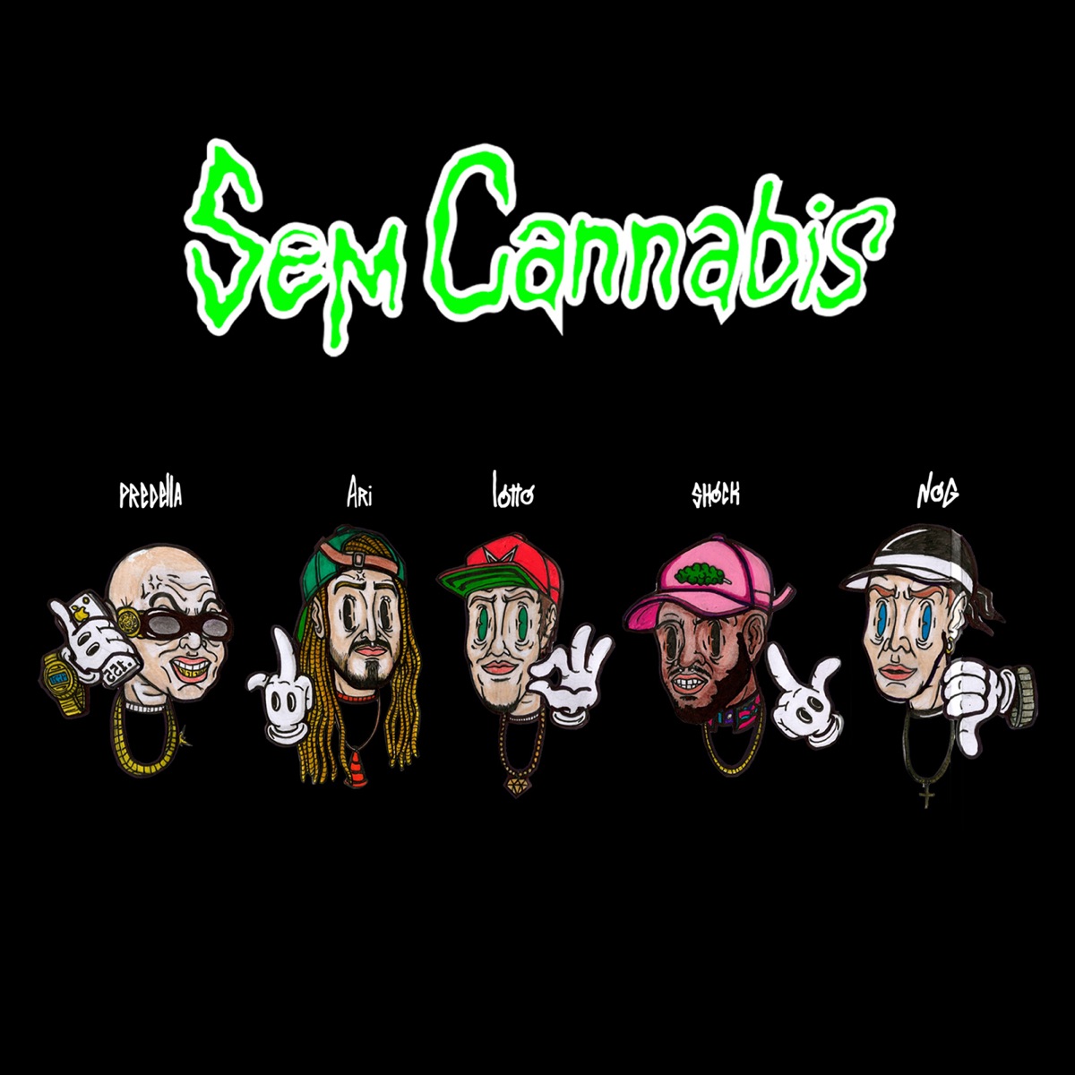 Sem Cannabis (feat. Shock & Ari) - Single by Costa Gold & Pedro Lotto album cover