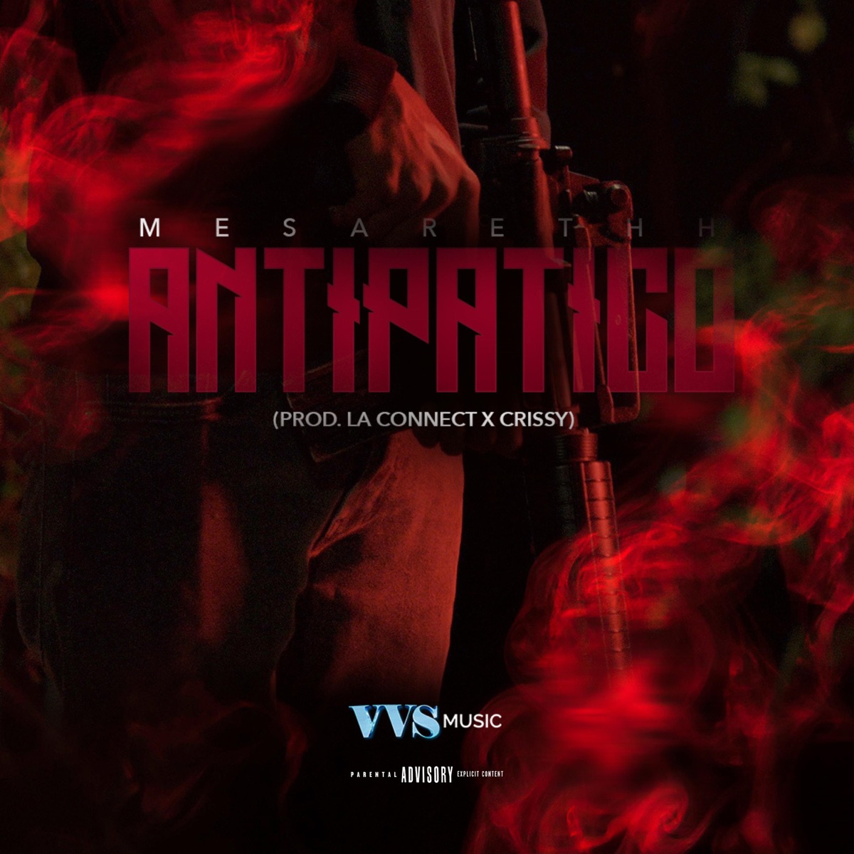 Antipático (feat. La Puta Connect, Crissy & VVS Music) - Single by Mesarethh album cover