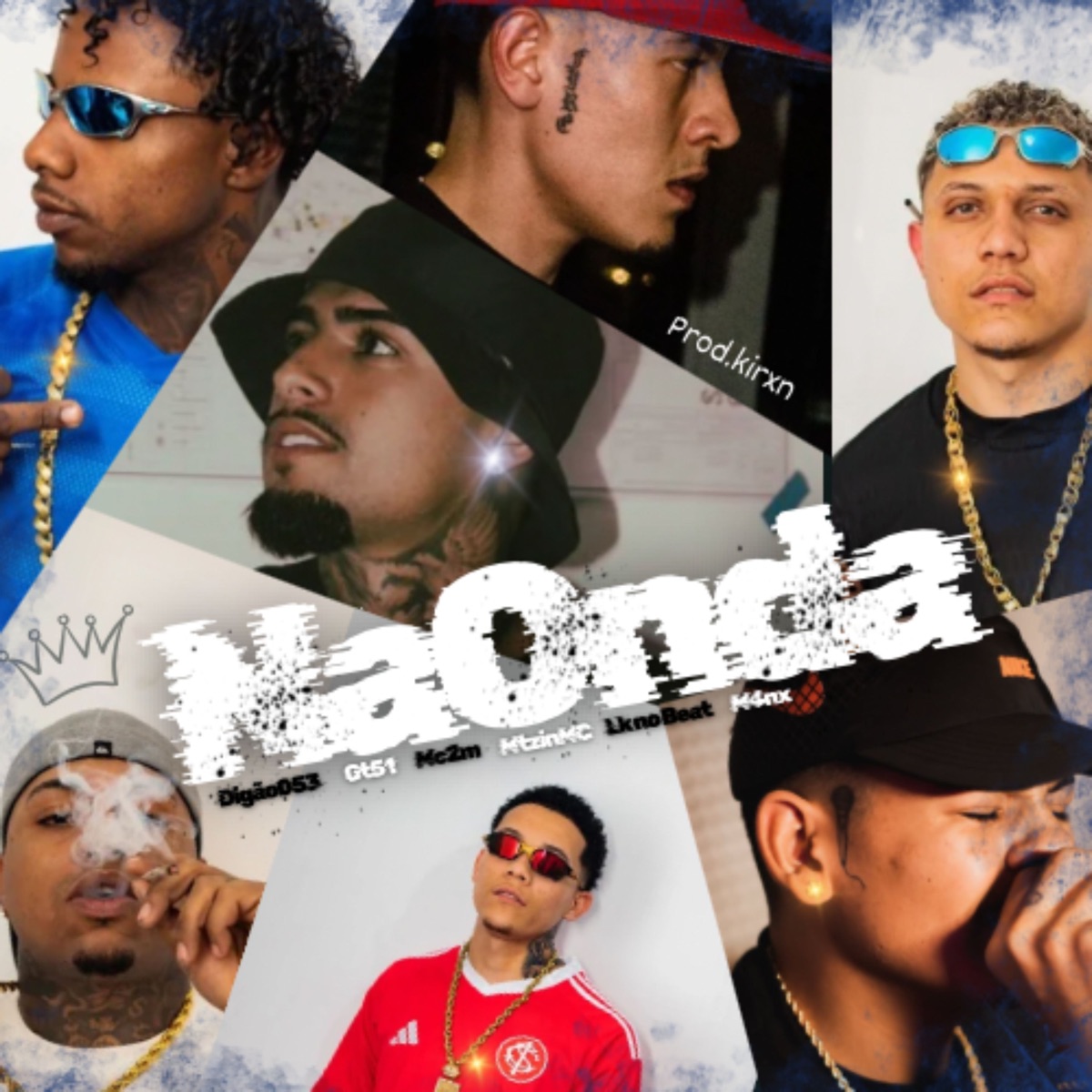 Na Onda - Single by DIGÃO 053, GT51, Mc2M, MT DA VG, LK no Beat, M4NX & Prod. Kirxn album cover