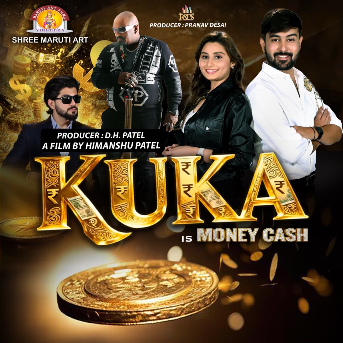 Kuka Kuka (From "Kuka Is Money Cash") - Single by Arvind Vegda, Mikul Soni & Himanshu patel album cover