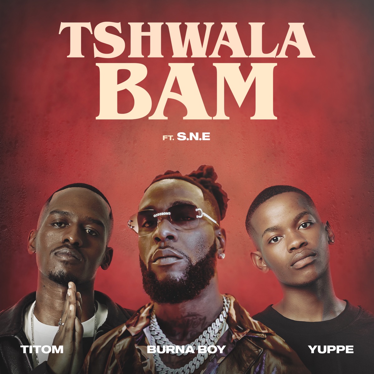 Tshwala Bam (feat. S.N.E) [Remix] - Single by TitoM, Yuppe & Burna Boy album cover
