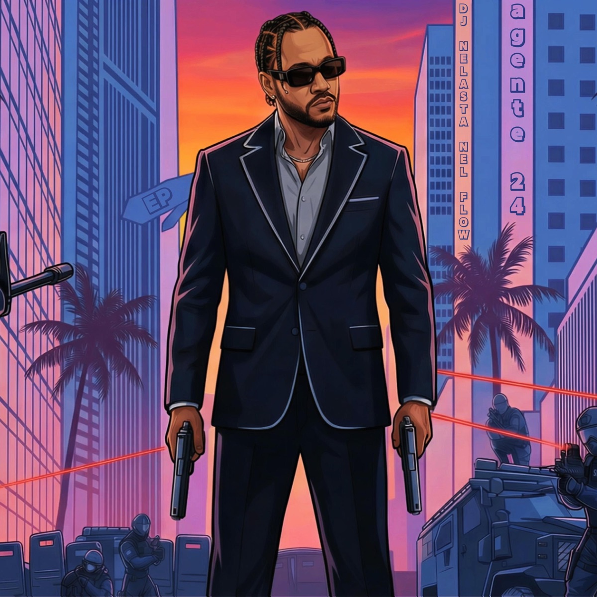 Agente 24 - Single by DJ Nelasta Nel Flow album cover