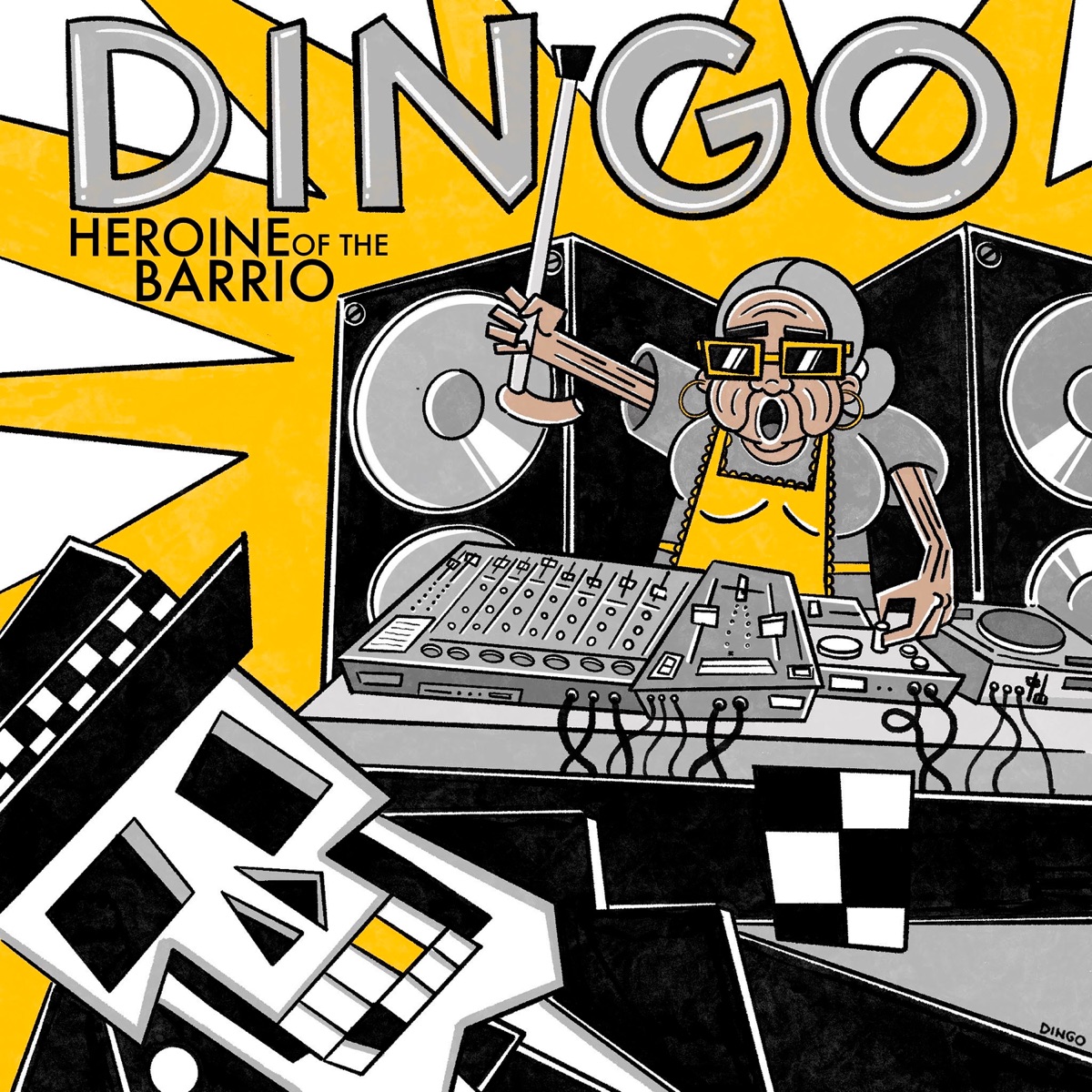 Heroine Of The Barrio - Single by Dingo album cover