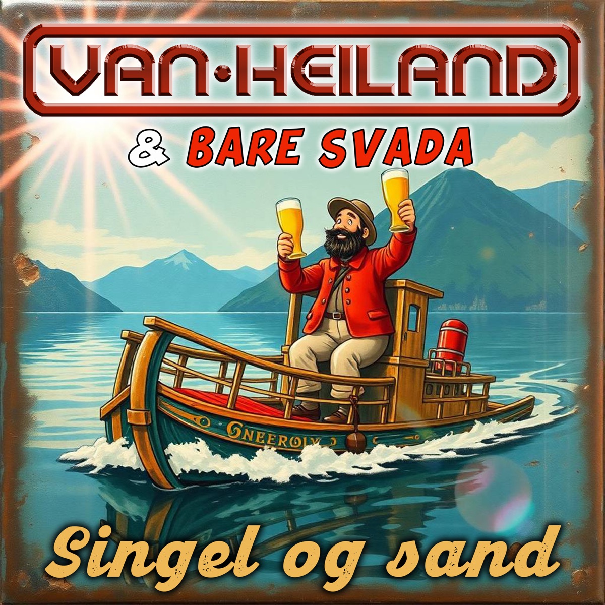 Singel og sand - Single by VanHeiland & Bare Svada album cover