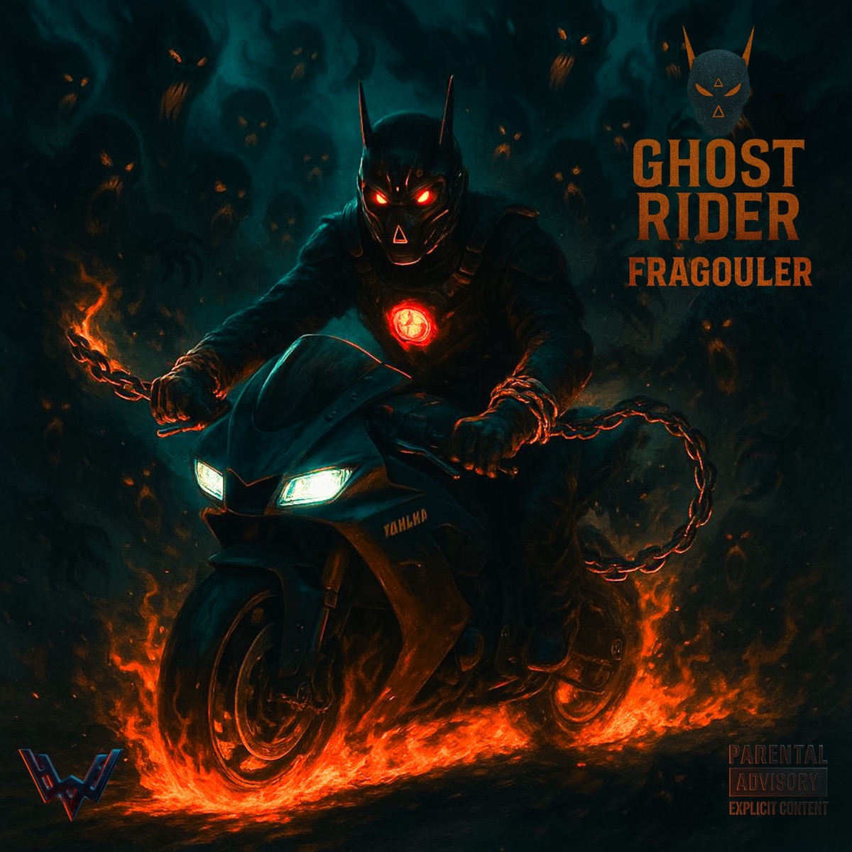 Ghost Rider - Single by Fragouler album cover