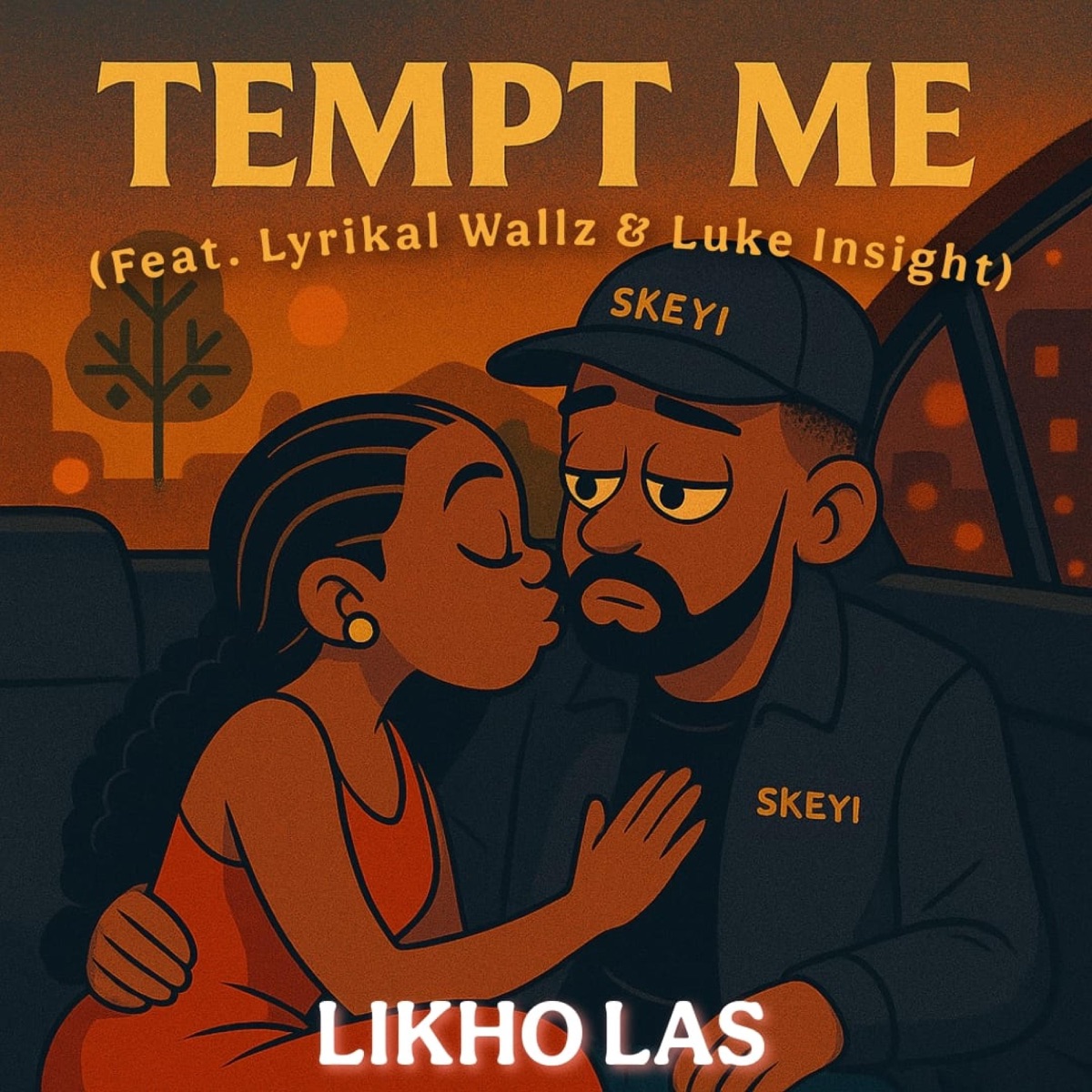 Tempt Me (feat. Lyrikal Wallz & Luke Insight) - Single by Likho Las album cover