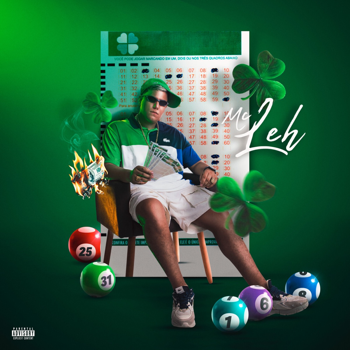Troca Um Papo (feat. Traplaudo) - Single by Mc Leh album cover