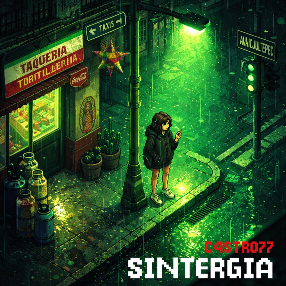 Luces (feat. A.k.a rapsy) - Single by C4STRO77 album cover