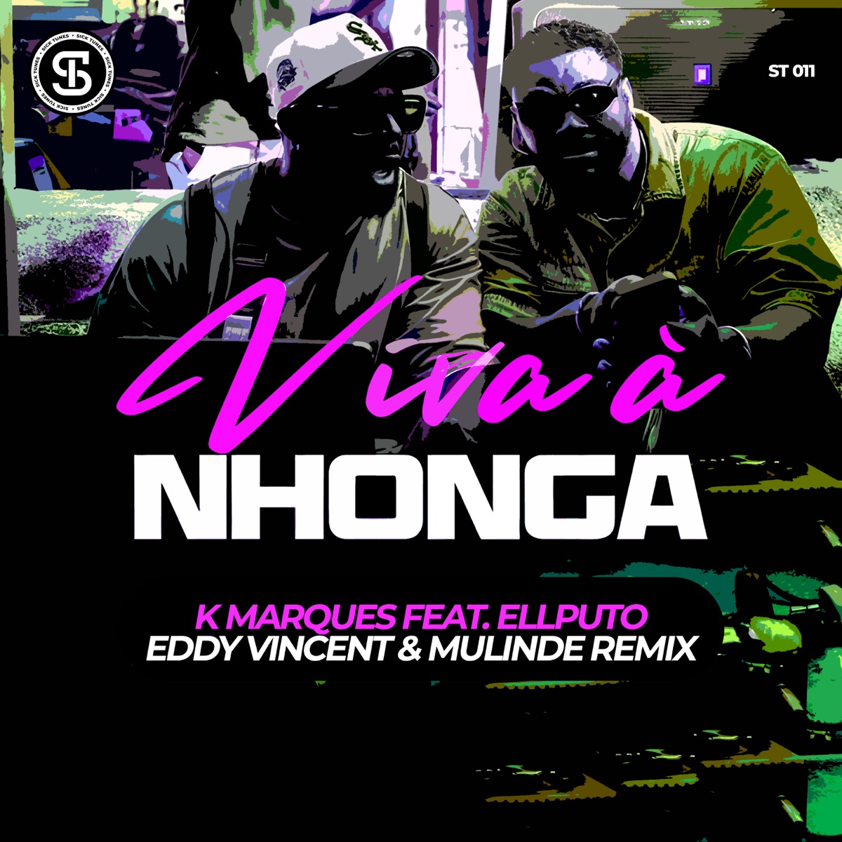 Viva à Nhonga (feat. Ellputo) [Eddy Vincent & Mulinde Remix] - Single by K Marques album cover